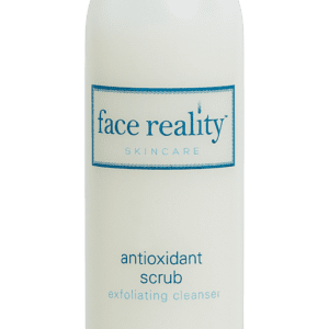 180ml bottle of Face Reality Skincare antioxidant exfoliating cleanser