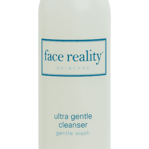 180ml bottle of Face Reality Skincare ultra gentle cleanser